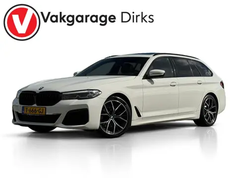 BMW 5-serie Touring 520i M-sport ✅ Pano ✅ Trekhaak ✅ Leder