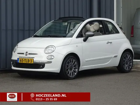 Fiat 500C 1.2 Lounge Cabriolet AUTOMAAT | Bluetooth | 16"