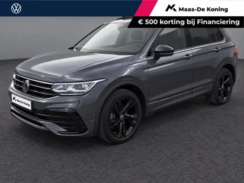 Volkswagen Tiguan 1.4TSIeHybrid 180kW/245PK R-Line Black Style · Panoramadak · Leder · 360°Camera + 
