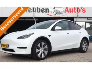 Tesla Model Y RWD 58 kWh Full Self-Driving comp 3 | SOH 88,7% | Trekhaak | Leder | Waterpomp | Nette