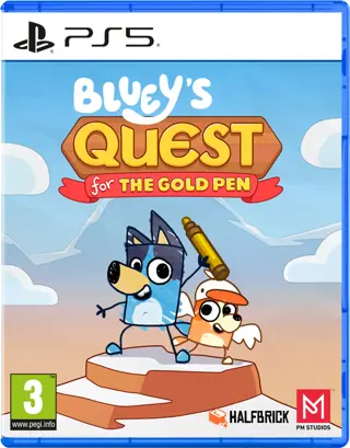 Bluey's Quest for the Gold Pen