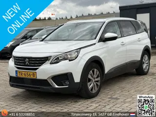 Peugeot 5008 1.2 PureTech Active Automaat | 7 Persoons | Camera | Cruise | Climate | Navi | Trekhaak