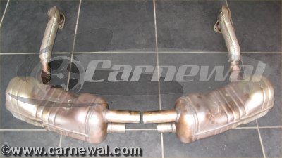 Porsche 982/718 Carnewal GT Uitlaat