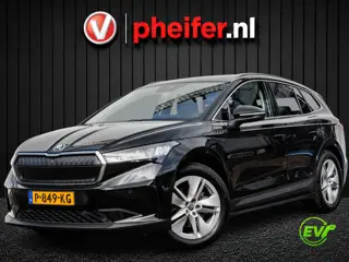 Škoda Enyaq iV 80 SOH 82% Stoel-stuurverwarming/ Navigatie/ Carplay/ Camera/ Full led/ Cruise contro