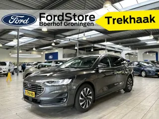 Ford FOCUS Wagon EcoBoost Hybrid 125pk Titanium | Trekhaak | Winterpack | SYNC 4 | All-season banden