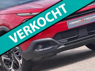 Citroen C4 BERLINE 1.2 Puretech Shine Automaat - Rouge Elixir - Hype Black Leder/Stuur-stoelverwarmi