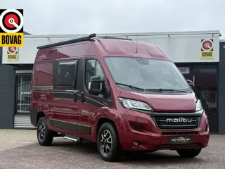 Carthago Malibu van 540 DB 177 pk zeer compacte buscamper 9 traps automaat dwarsbed Goldschmitt luch