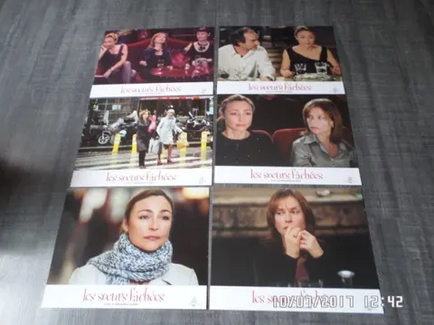 LES SOEURS FACHEES lobbycard set.