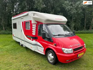 Dethleffs H 6945 Fortero | 137 PK Ford 2.4L | Dubbele Lucht | Luifel | Ruime Gezinscamper