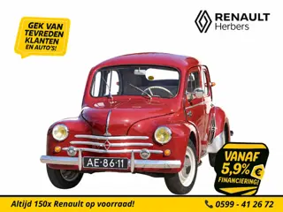 Renault 4CV Quatre Chevaux Renault 4CV – 1959 – afkomstig uit Frankrijk - GERESTAUREERD
