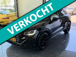 Audi Q2 35 TFSI S Edition S-Line 2021 Pano / Leer / Automaat / Black Edition!
