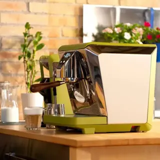 espresso apparaat Nuova Simonelli Oscar Mood with tank Guacamole & DUO Guacamole