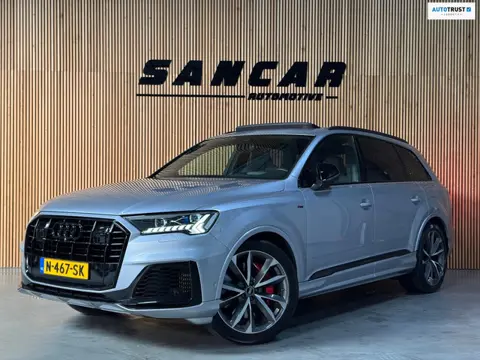 Audi Q7 60 TFSI e quattro S Competition PANO|LUCHTVERING|TREKHAAK|HUD|B&O|AMBIENT|360 CAM|ALARM|STOE