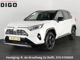 Toyota RAV4 2.5 Hybrid AWD Bi-Tone | 1650 KG trekgewicht | Trekhaak | Parkeersensoren | Apple Carpla