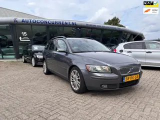 Volvo V50 2.4i Summum, Nwe distributie, leder, memory, Inruil mogelijk.