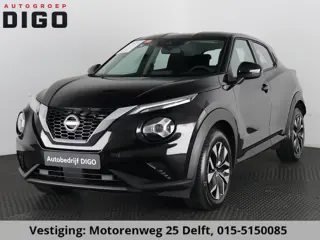 Nissan Juke DIG-T ACENTA CARPLAY NAVI GARANTIE TOT 04-2034! BIJNA NIEUW!. CAMERA .