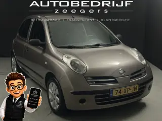 Nissan Micra 1.2 ELLE *Lage KM*NAP*AC* (bj 2007)