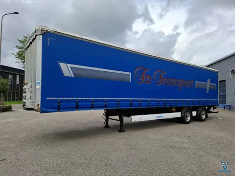 Krone / SLIDING ROOF / LIFT AXLE / STEERING AXLE / REMOTED PLATFORM / CURTAIN SAILS / BPW 10 TON AXL
