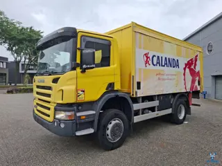 Scania P340 / 4X4 / !!ONLY:279394 KM!! / FULL-STEEL / DRUM BRAKES / TOP CONDITION / GOOD TYRES / OLD