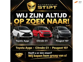 Peugeot 107 WIJ KOPEN UW AUTO C1-107-AYGO