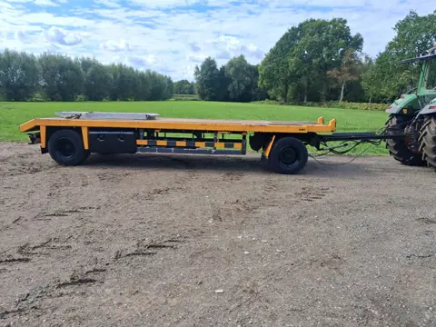 Zelfbouw ONBEKEND Aanhanger Oprijwagen dieplader 12 ton