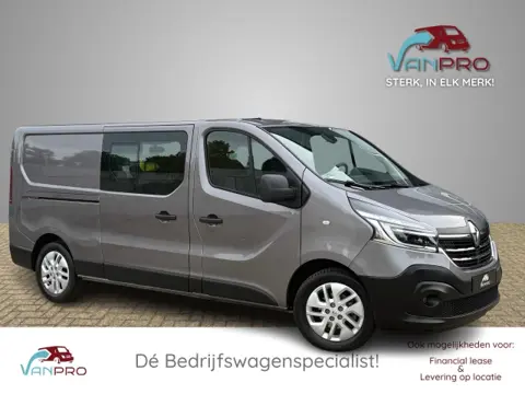 RENAULT TRAFIC 2.0 DCi 170PK Automaat Luxe Dubbel Cabine Lang / 2x Schuifdeur/ 1e eig / Volledig onderhouden / Clima / Trekhaak / Navi / Cruise
