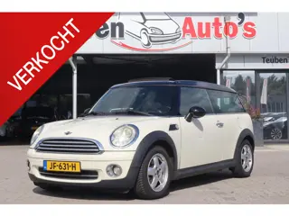 MINI Clubman 1.6 Cooper | Nieuw APK | Climate control | Elek Panoramadak | Cruise control