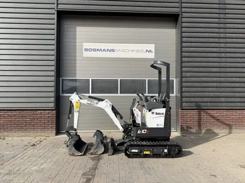 Bobcat E10 z minigraver 2024 158 uur HYDR wissel