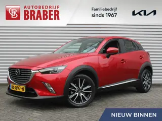 Mazda CX-3 2.0 SkyActiv-G 120 GT-M | Stuur-/stoelverwarming | Leer | Dodehoek detectie | Camera | Bo