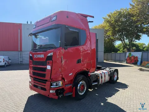 Scania SUPER 460S / ENGINE RUNNING / RETARDER / COMPRESSOR / GERMAN TRUCK / !!ONLY:217175 KM!! / ALC