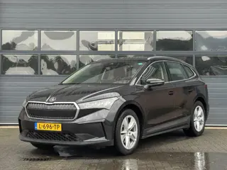 SKODA ENYAQ IV 80 (95% SOH) I GROOT ACCUPAKKET I STOELVERWARMING I P-CAMERA I LEDEREN INTERIEUR