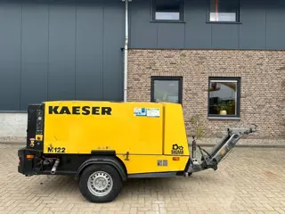 Kaeser M122 Deutz 11.1 m3 / min 10 Bar 83 kW Mobiele Diesel Compressor