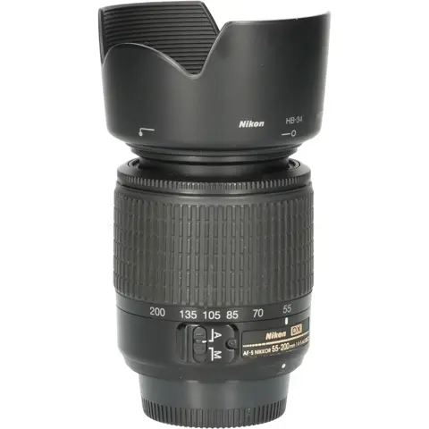 Tweedehands Nikon 55-200mm f/4.0-5.6 G AF-S DX ED Nederlands CM7665