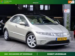 Honda Civic 1.8 Sport|AUT|APK|Airco|PDC|Stoel VW|Cruise|PANO