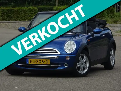 Mini Cabrio Verkocht! Verkocht!