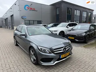 Mercedes-Benz C-klasse Estate 400 4MATIC Prestige|Head-up|Pano|Trekhaak|Camera|AMG|4-seizoen|stoelvw