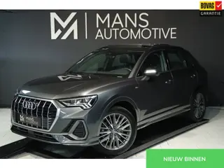 Audi Q3 40 TFSI Quattro 3x S-Line / PANO / VIRTUAL / ACC / CAMERA / DODEHOEK / 19'