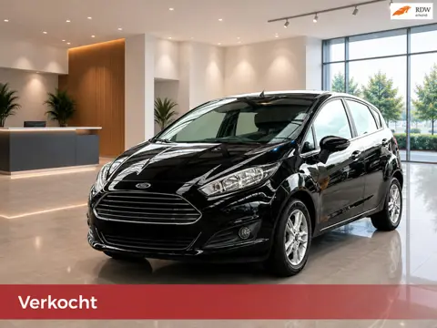 Ford Fiesta 1.0 Titanium 5D Airco Stoelverwarming Parkeersensoren APK 2027 Elek.ramen Velgen ( Nieuw