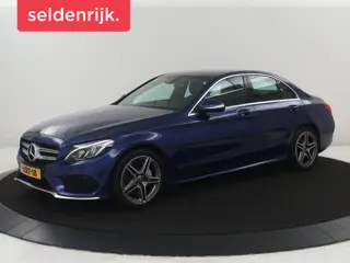 Mercedes-Benz C-klasse 200 Ambition AMG-line | Leder | Cruise control | Elektrische stoelen | Naviga