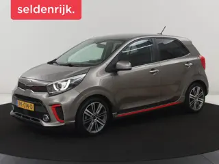 Kia Picanto 1.2 CVVT GT-Line | Leder | Stuur/stoel verwarming | Cruise control | Camera | Carplay | 