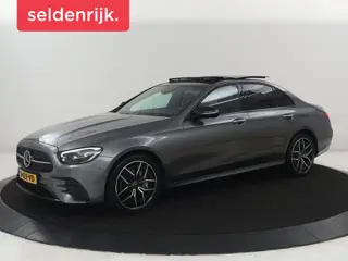 Mercedes-Benz E-klasse 300 e AMG Line | SOH 88.4% | Panoramadak | Trekhaak | Leder | Burmester surro