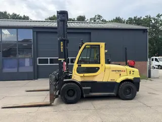 Zware schep truck / vorkheftruck met vorkversteller 8 ton
