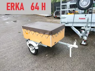 ERKA Retro aanhangertje 64 H ( leuk voor achter een leijke Eend / R 4