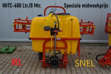 Foto 6 van HHTC- Veldspuit 600 Ltr. gedragen met 8 Mtr. Bomen = showroommodel