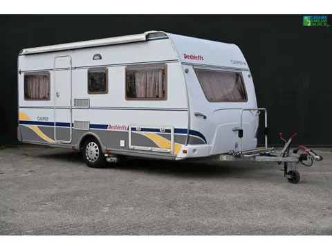Dethleffs Camper 460 DB Voortent 2x Zakluifel Mover Fietsend