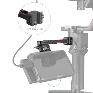 SmallRig 3026 Monitor Mount w/ NATO Clamp for DJI RS 2/RSC 2