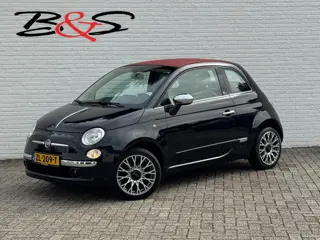 Fiat 500 C 1.2 500S Cabrio Camera Clima Carplay All-Seasonbanden Parkeersensoren Achter