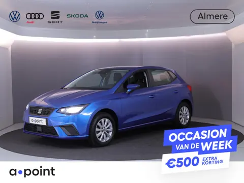SEAT Ibiza 1.0 EcoTSI Style 95 pk | Navigatie via App | Parkeersensoren achter | Autom. airco | Appl