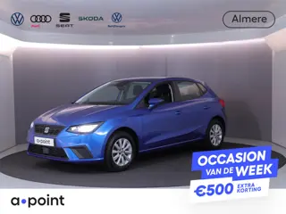 SEAT Ibiza 1.0 EcoTSI Style 95 pk | Navigatie via App | Parkeersensoren achter | Autom. airco | Appl