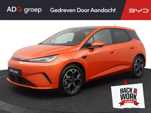 BYD DOLPHIN G DM-i Sport NIEUW/ 1040 KM / Sunset Orange / 105 EV / 360°-camera / HUD / Sport uitvoer